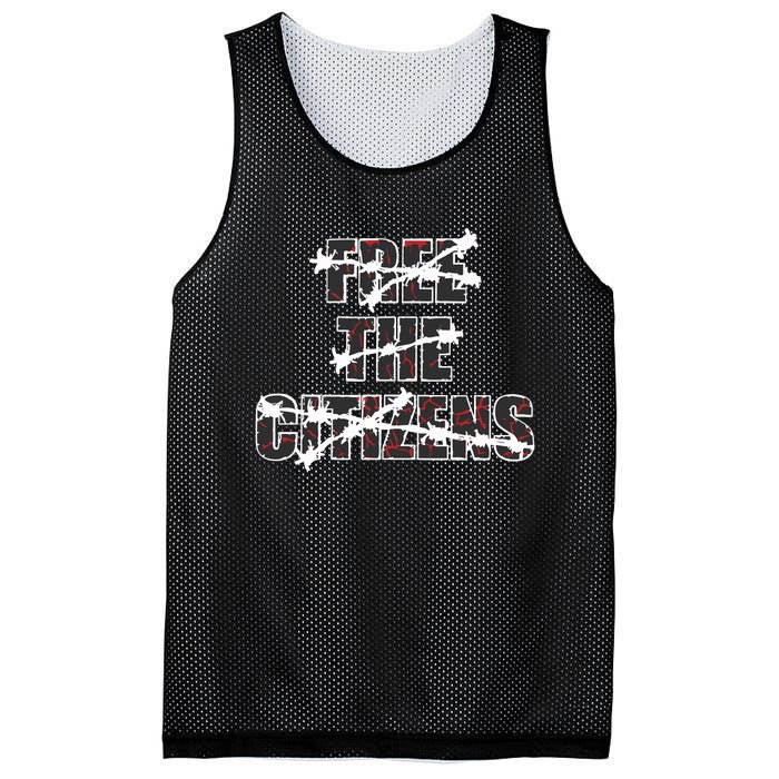 Limited Free The Citizens Mesh Reversible Basketball Jersey Tank