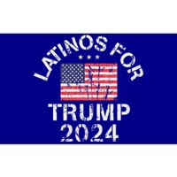 Latinos For Trump 2024 Bumper Sticker