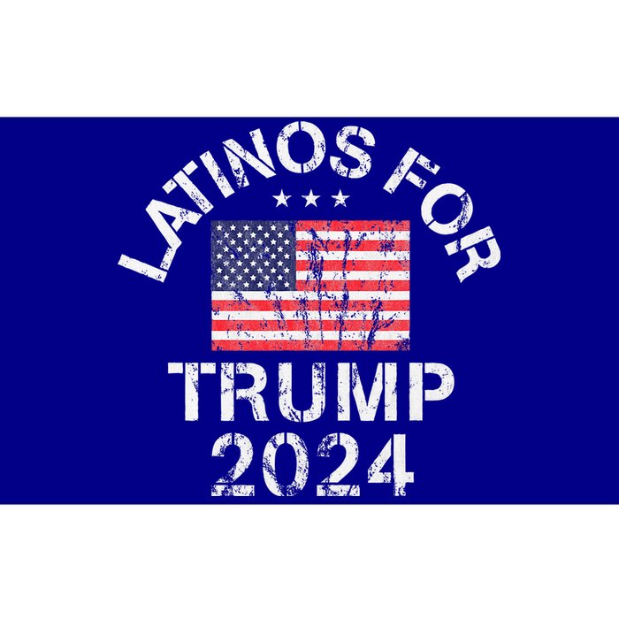 Latinos For Trump 2024 Bumper Sticker