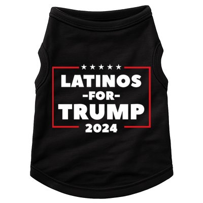 Latinos For Trump 2024 Doggie Tank