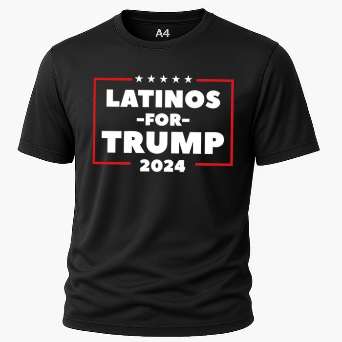 Latinos For Trump 2024 Cooling Performance Crew T-Shirt