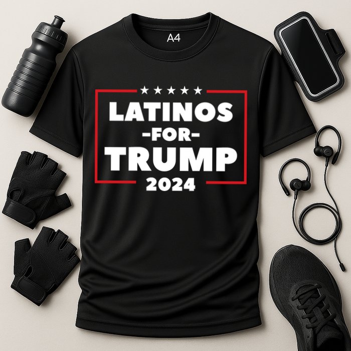 Latinos For Trump 2024 Cooling Performance Crew T-Shirt