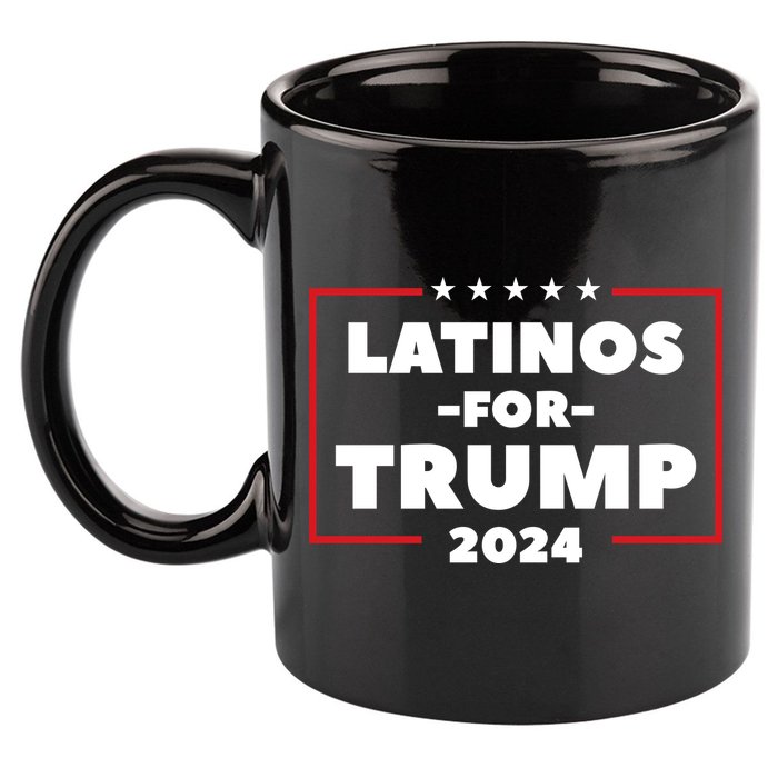 Latinos For Trump 2024 11oz C Handle Ceramic Mug