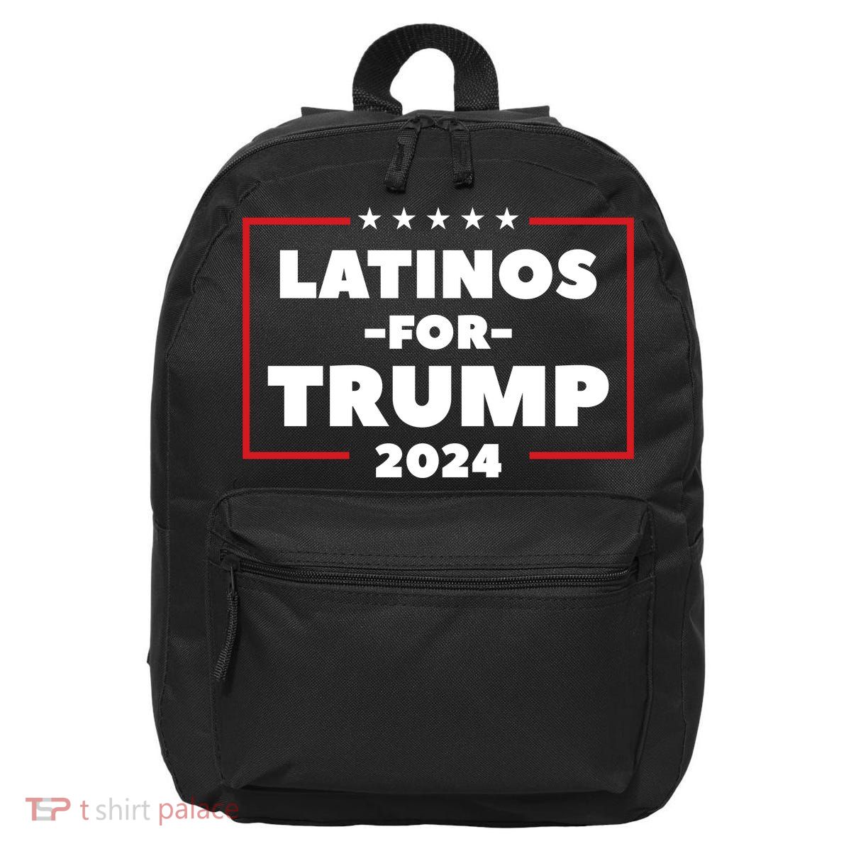 Latinos For Trump 2024 16 in Basic Backpack