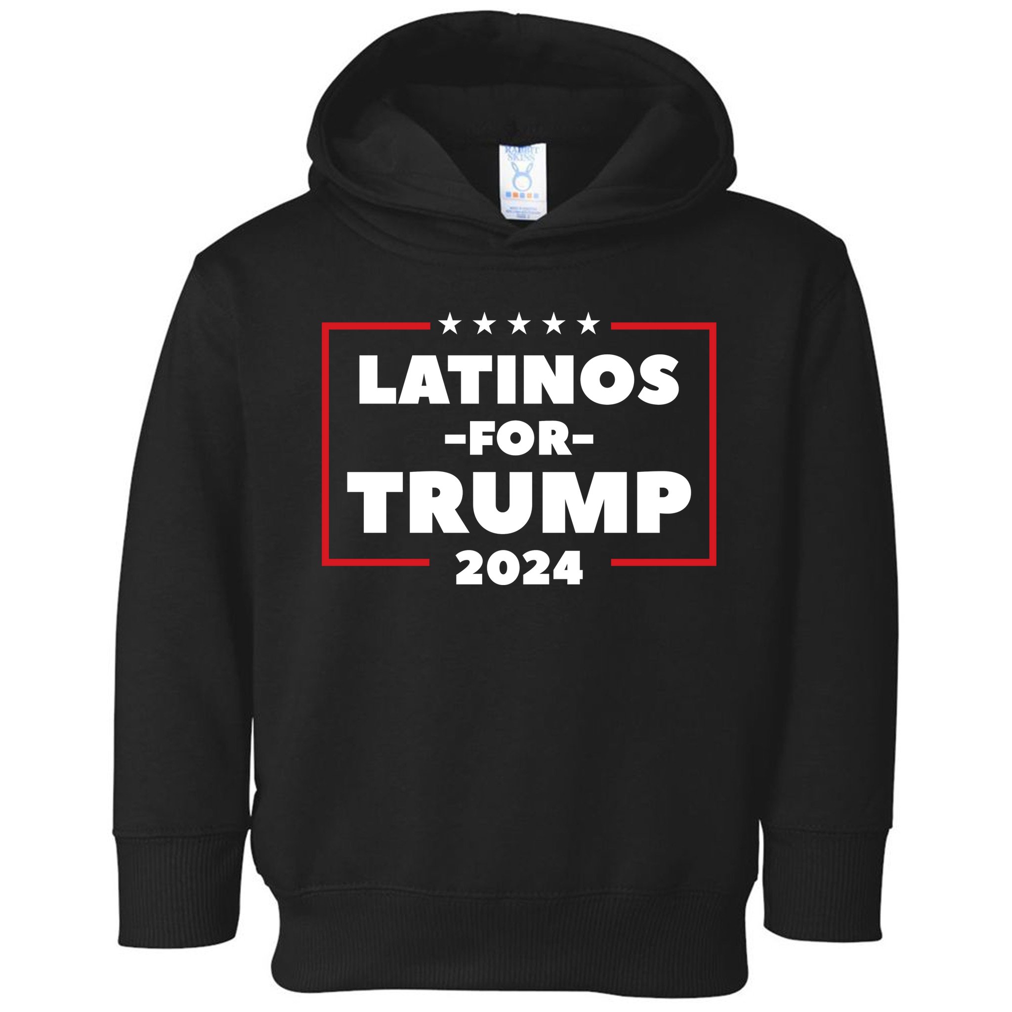 Latinos For Trump 2024 Toddler Hoodie