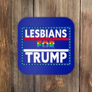 Lesbians For Trump 2024 President Election Vote Trump Coaster