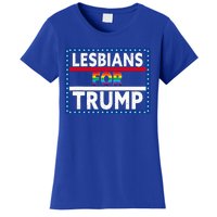 Lesbians For Trump 2024 President Election Vote Trump Women's T-Shirt