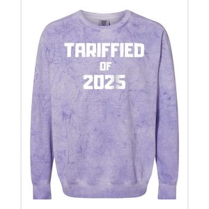 Looking Forward To Steel Tariffs In 2025 Raglan Colorblast Crewneck Sweatshirt