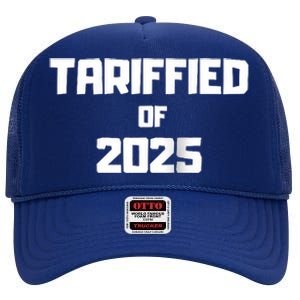 Looking Forward To Steel Tariffs In 2025 Raglan High Crown Mesh Back Trucker Hat