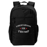 Libertarians For Trump Party Independent Red Wave Daily Commute Backpack