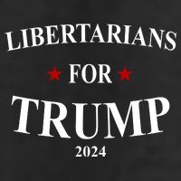 Libertarians For Trump 2024 Adult Drive Performance Visor