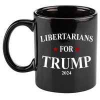 Libertarians For Trump 2024 11oz C Handle Ceramic Mug