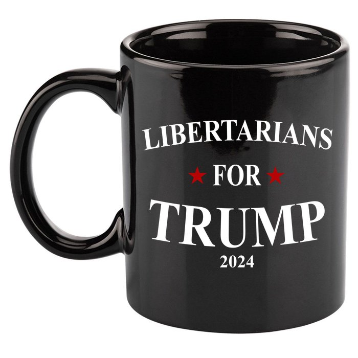 Libertarians For Trump 2024 11oz C Handle Ceramic Mug