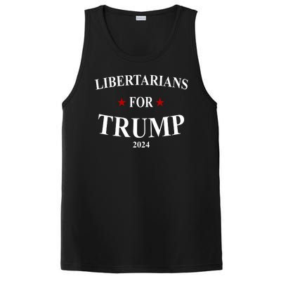 Libertarians For Trump 2024 PosiCharge Competitor Tank