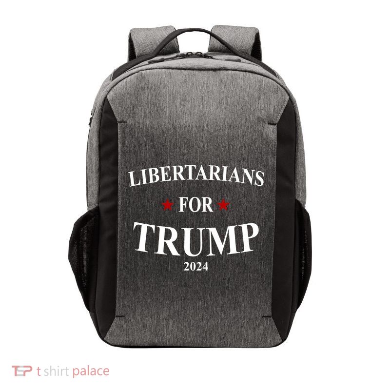 Libertarians For Trump 2024 Vector Backpack