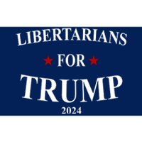 Libertarians For Trump 2024 Bumper Sticker