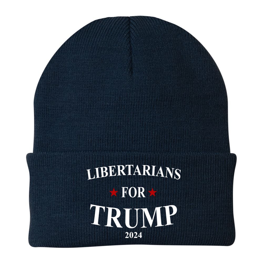 Libertarians For Trump 2024 Beanie