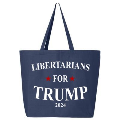 Libertarians For Trump 2024 25L Jumbo Tote