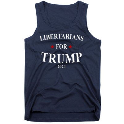 Libertarians For Trump 2024 Tank Top