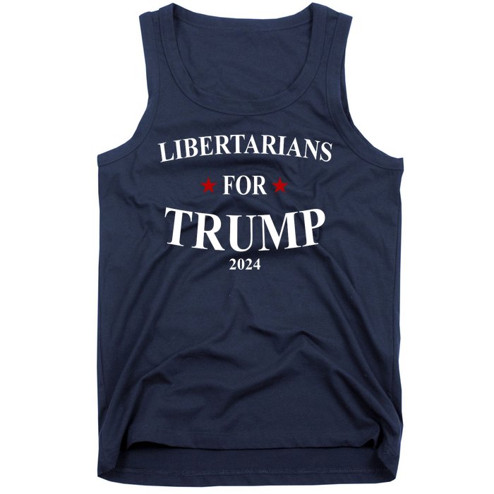 Libertarians For Trump 2024 Tank Top