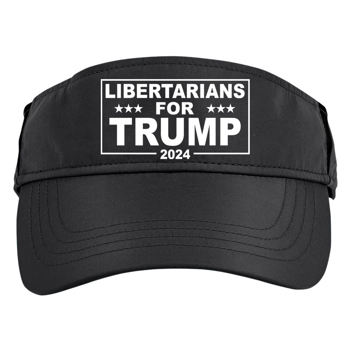 Libertarians For Trump 2024 Political Adult Drive Performance Visor