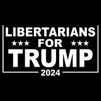 Libertarians For Trump 2024 Political Wool Snapback Cap