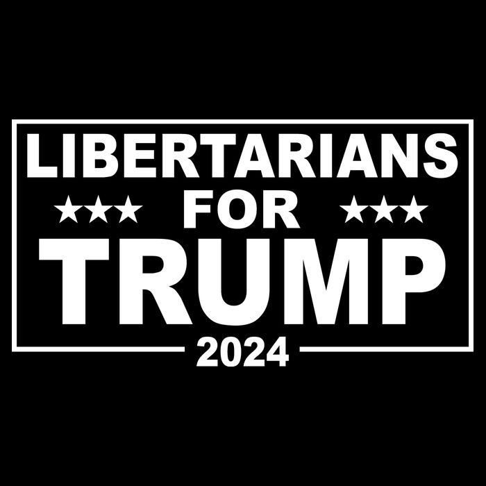 Libertarians For Trump 2024 Political Wool Snapback Cap