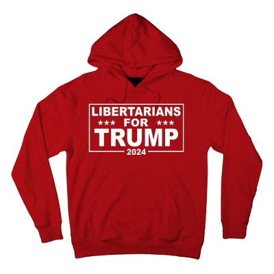 Libertarians For Trump 2024 Political Hoodie