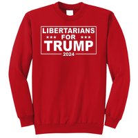 Libertarians For Trump 2024 Political Sweatshirt