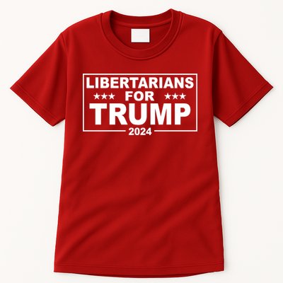 Libertarians For Trump 2024 Political Tall T-Shirt