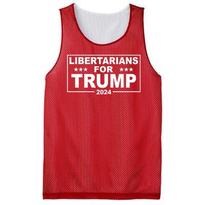 Libertarians For Trump 2024 Political Mesh Reversible Basketball Jersey Tank