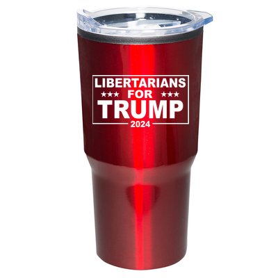 Libertarians For Trump 2024 Political Tumbler