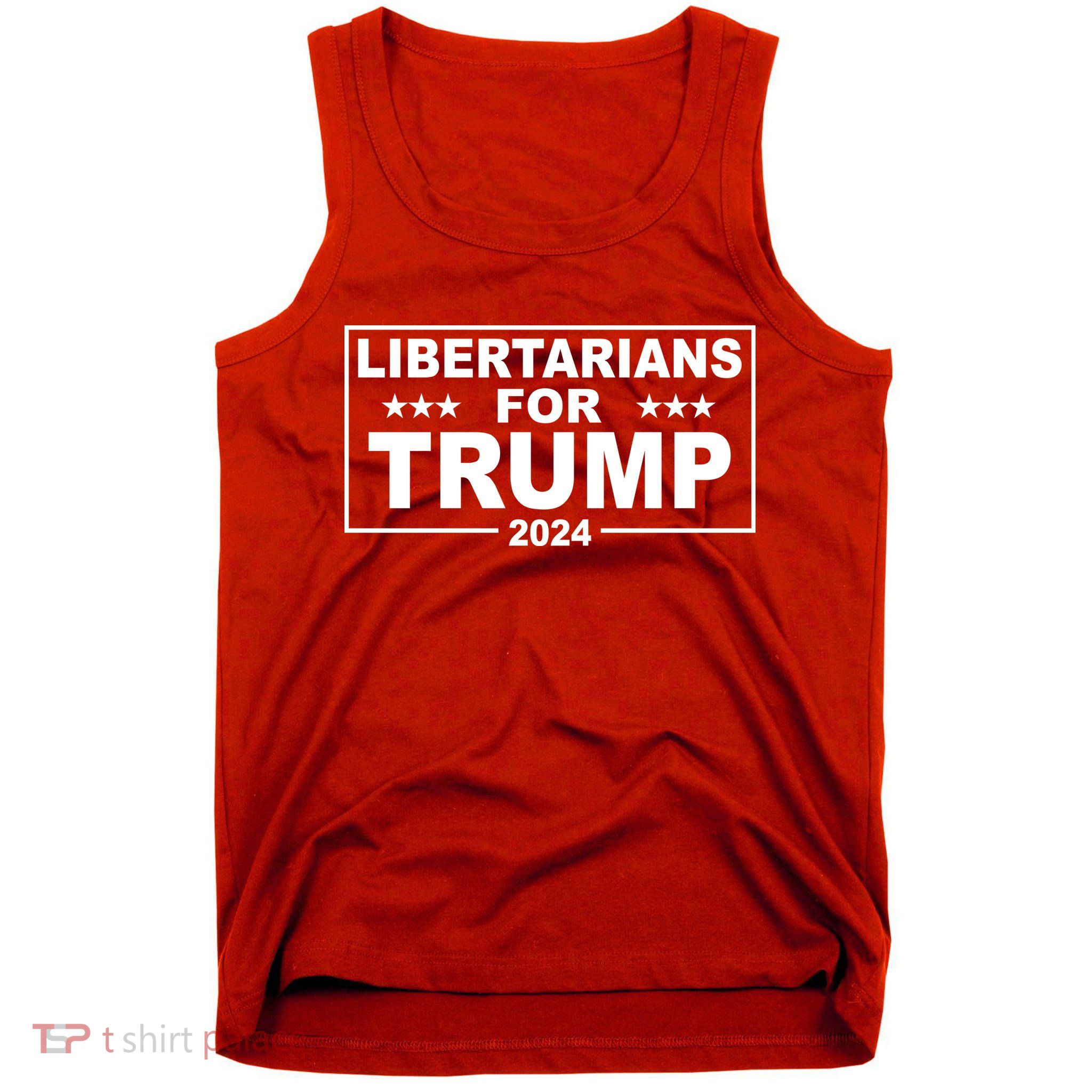 Libertarians For Trump 2024 Political Tank Top