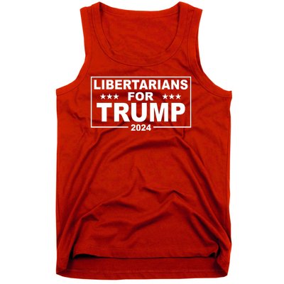 Libertarians For Trump 2024 Political Tank Top