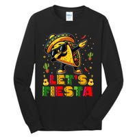 LetS Fiesta Taco Cinco De Mayo Mexican Party Tall Long Sleeve T-Shirt