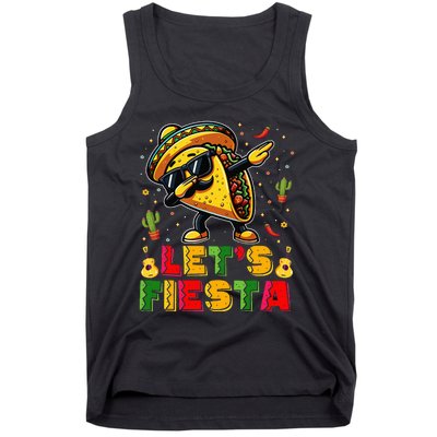 LetS Fiesta Taco Cinco De Mayo Mexican Party Tank Top