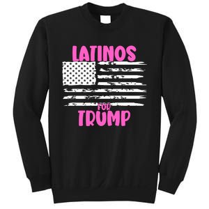 Latinos For Trump Latinos Conservative Merch Premium Sweatshirt