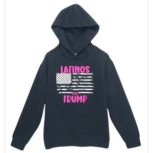 Latinos For Trump Latinos Conservative Merch Premium Urban Pullover Hoodie