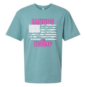 Latinos For Trump Latinos Conservative Merch Premium Sueded Cloud Jersey T-Shirt