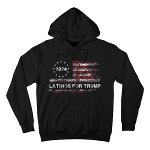 Latinos For Trump 2024 Hoodie