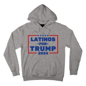 Latinos For Trump 2024 Tall Hoodie