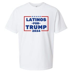 Latinos For Trump 2024 Sueded Cloud Jersey T-Shirt