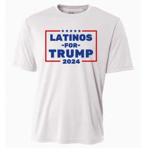 Latinos For Trump 2024 Cooling Performance Crew T-Shirt