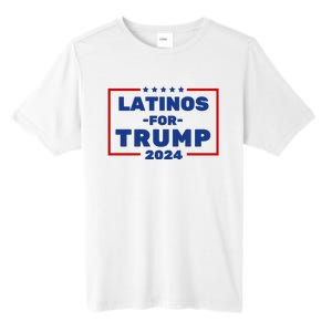 Latinos For Trump 2024 Tall Fusion ChromaSoft Performance T-Shirt