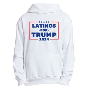 Latinos For Trump 2024 Urban Pullover Hoodie