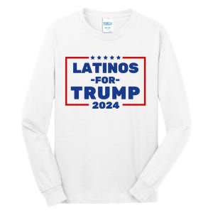 Latinos For Trump 2024 Tall Long Sleeve T-Shirt