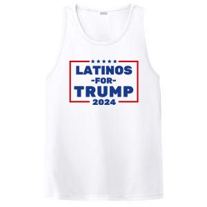 Latinos For Trump 2024 PosiCharge Competitor Tank