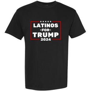 Latinos For Trump 2024 Garment-Dyed Heavyweight T-Shirt