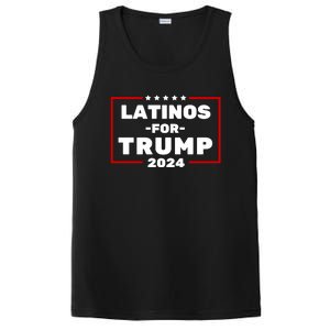 Latinos For Trump 2024 PosiCharge Competitor Tank