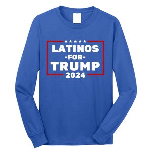 Latinos For Trump 2024 Long Sleeve Shirt